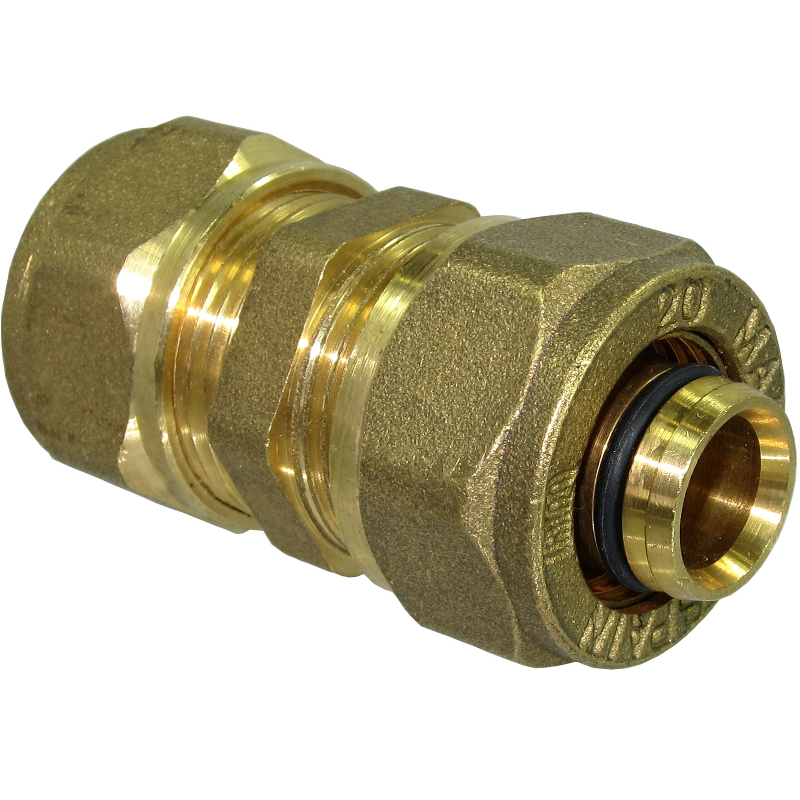 STRAIGHT COUPLER FITTING FOR PEX