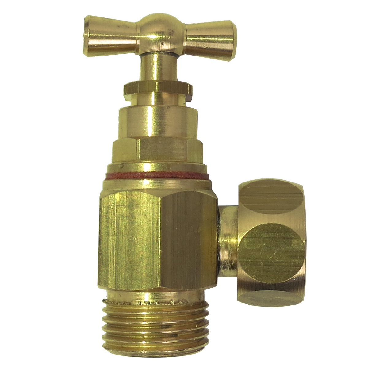 ANGLE STOPCOCK WITH SWIVEL NUT