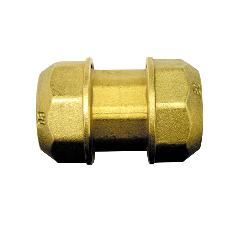 STRAIGHT COUPLER FITTING FOR POLYETHYLENE