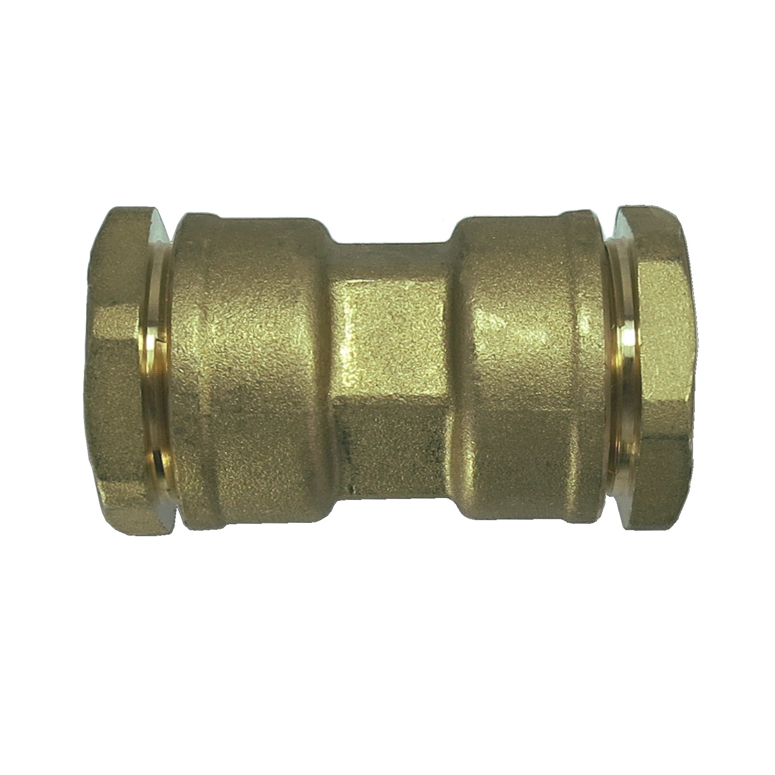 STRAIGHT COUPLER FITTING FOR POLYETHYLENE