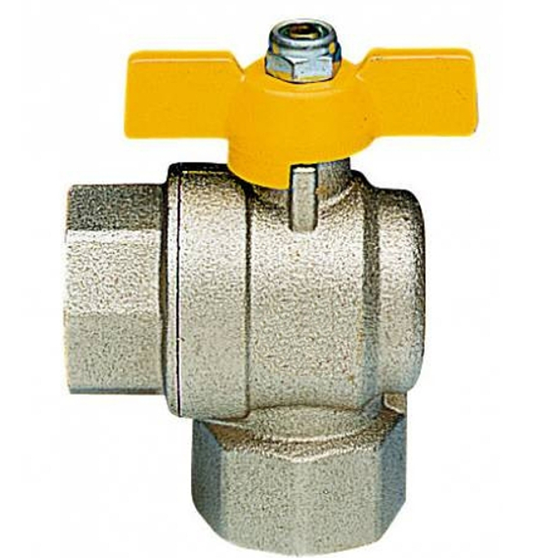 ANGLE GAS BALL VALVE F-F