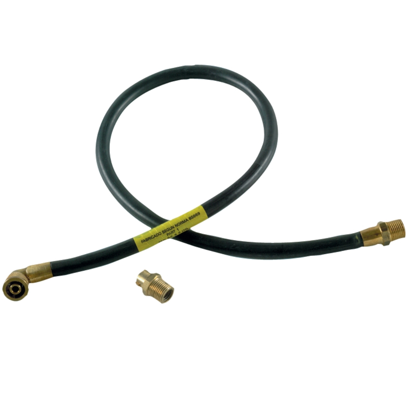 STRIP-WOUND METALLIC FLEXIBLE HOSE WITH  SECURITY SOCKET