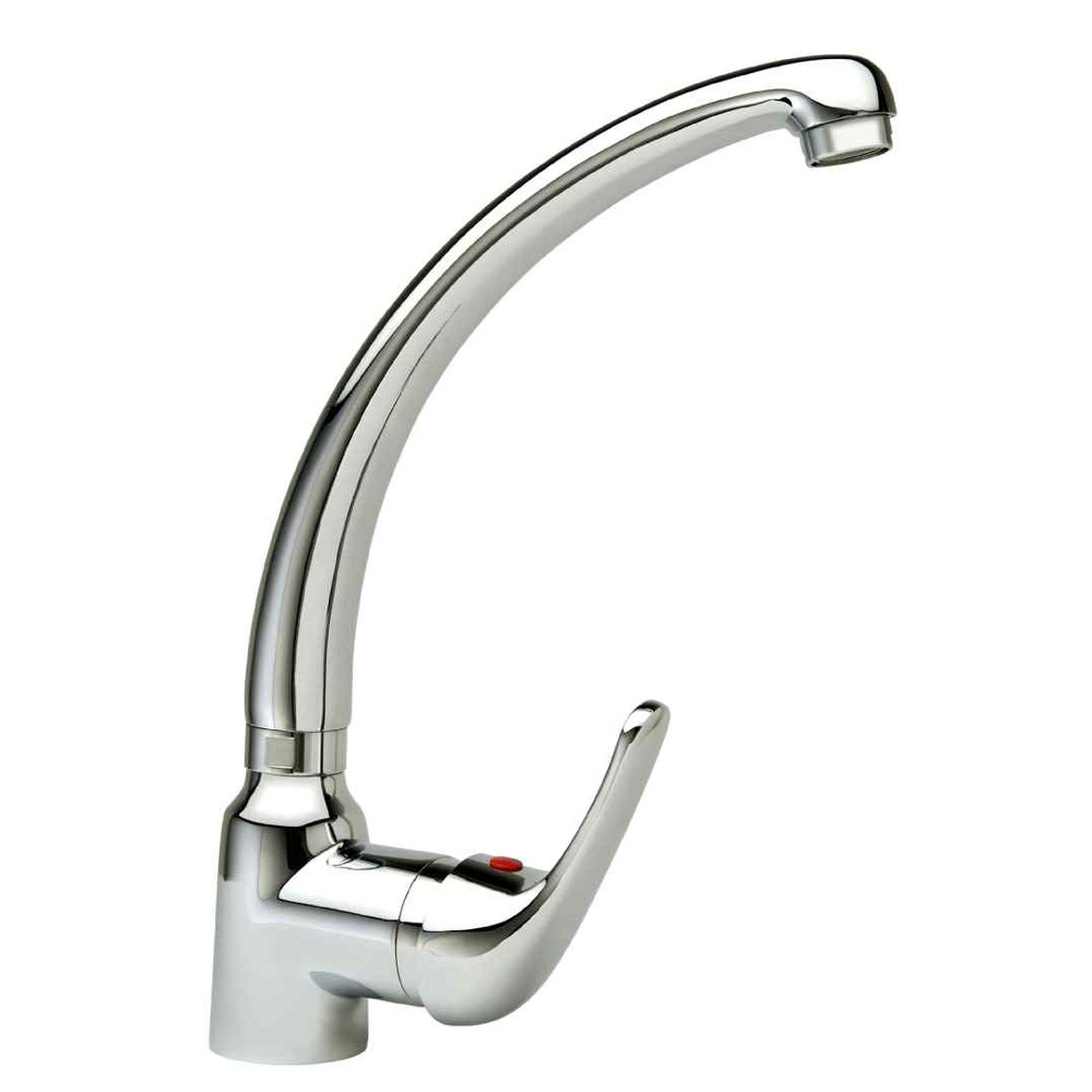 LEVER HANDLE VERTICAL SINK MIXER TAP ROUND SPOT VENUS