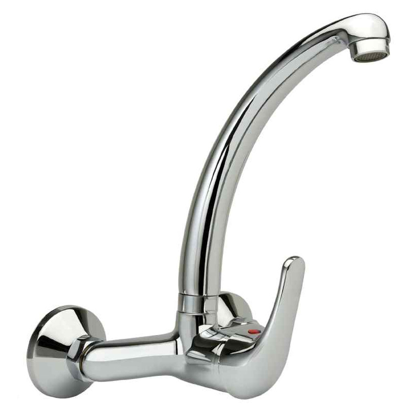 LEVER HANDLE HORIZONTAL SINK MIXER TAP HIGH SPOUT VENUS