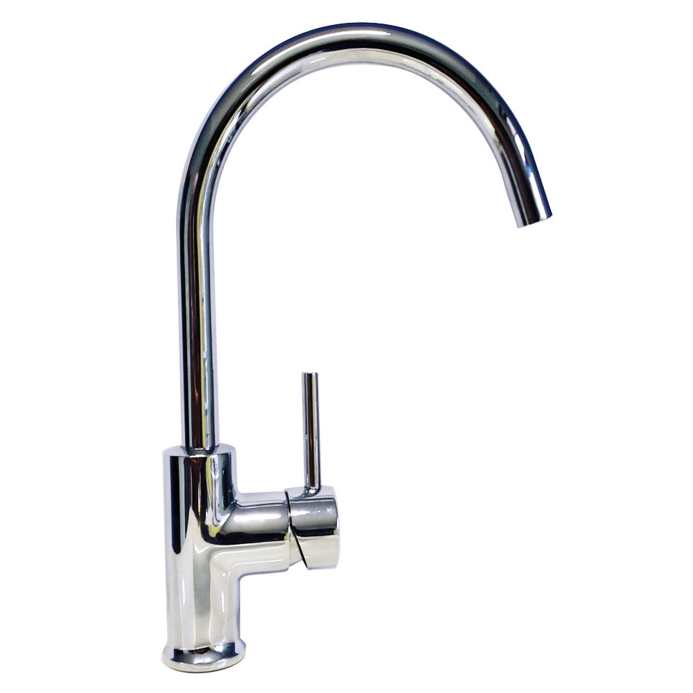 LEVER HANDLE VERTICAL SINK MIXER TAP TUBE SPOT EUROPA