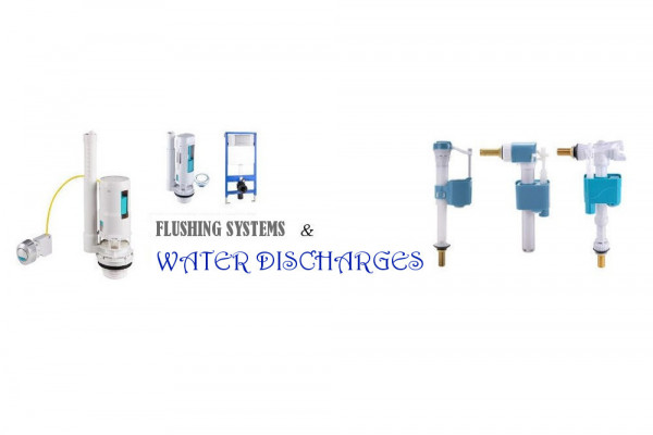 Flushing systems for W.C., new at rmmcia