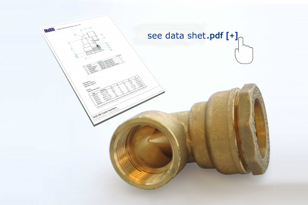 Technical sheets for MDPE fittings